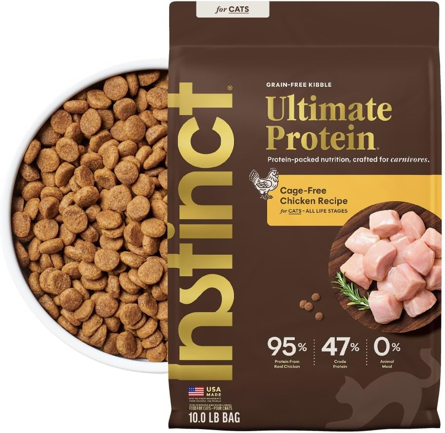 Premium Grain-Free Cage-Free Chicken Recipe Natural Dry Cat Food, 10 lb Bag